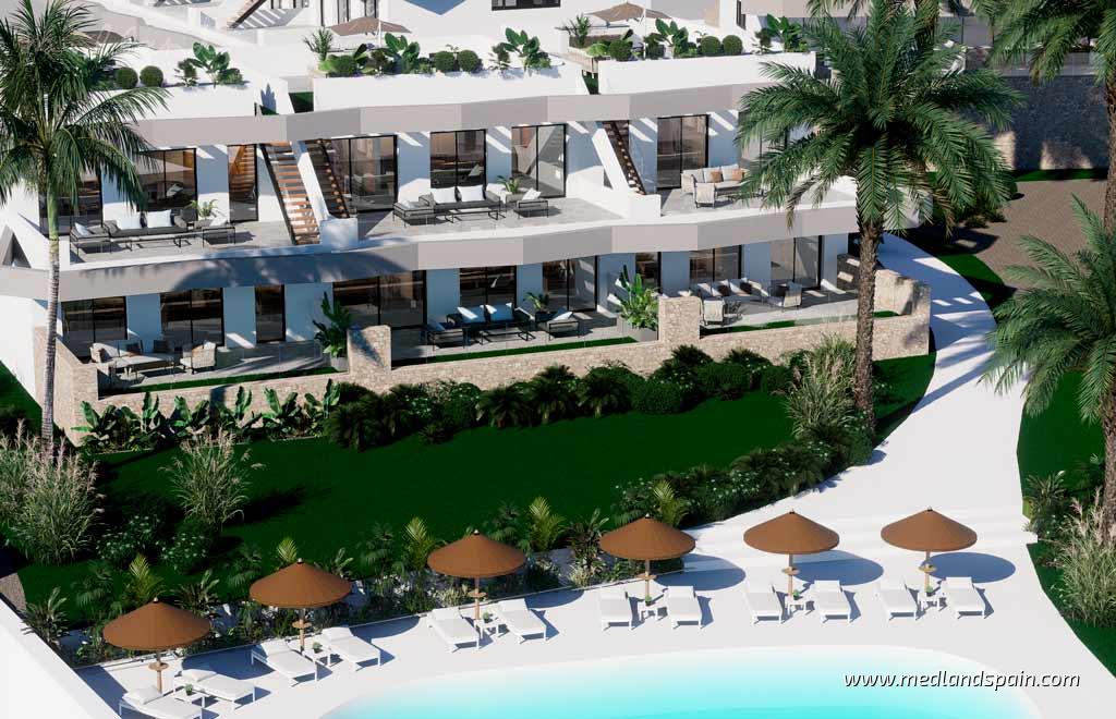 Квартира в Финестрат, Аликанте, Испания 3 спальни, 96м2 №108815
