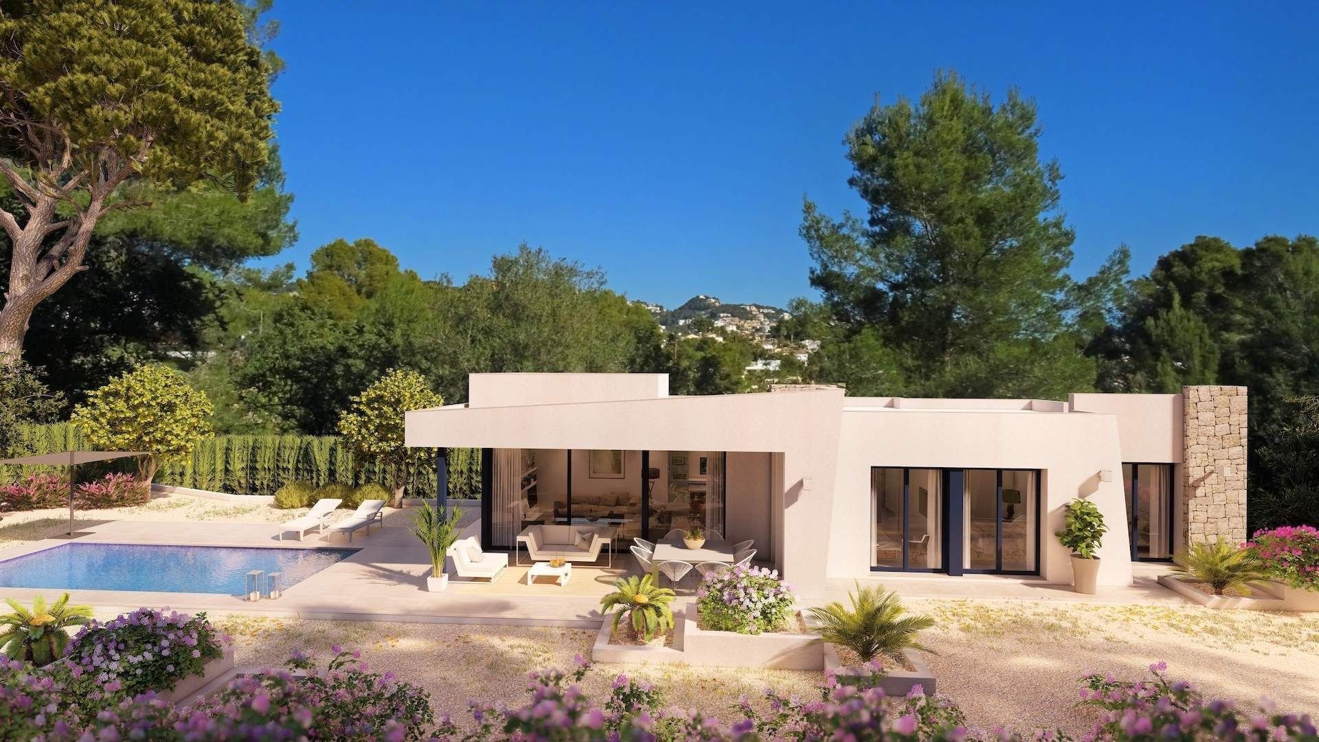 Hus i Benissa, Alicante, Spanien 3 sovrum, 297 kvm. Nr. 95396