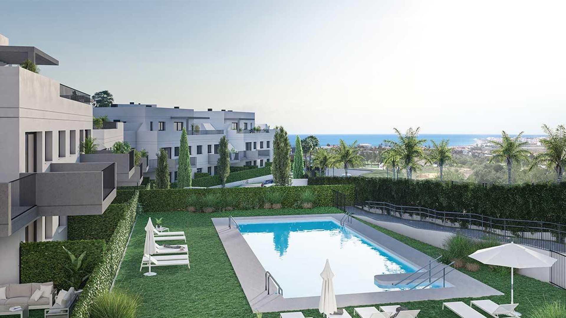 Penthäuser in Baviera Golf, Malaga, Spanien 2 Schlafzimmer, 83.4 m2 Nr. 90074