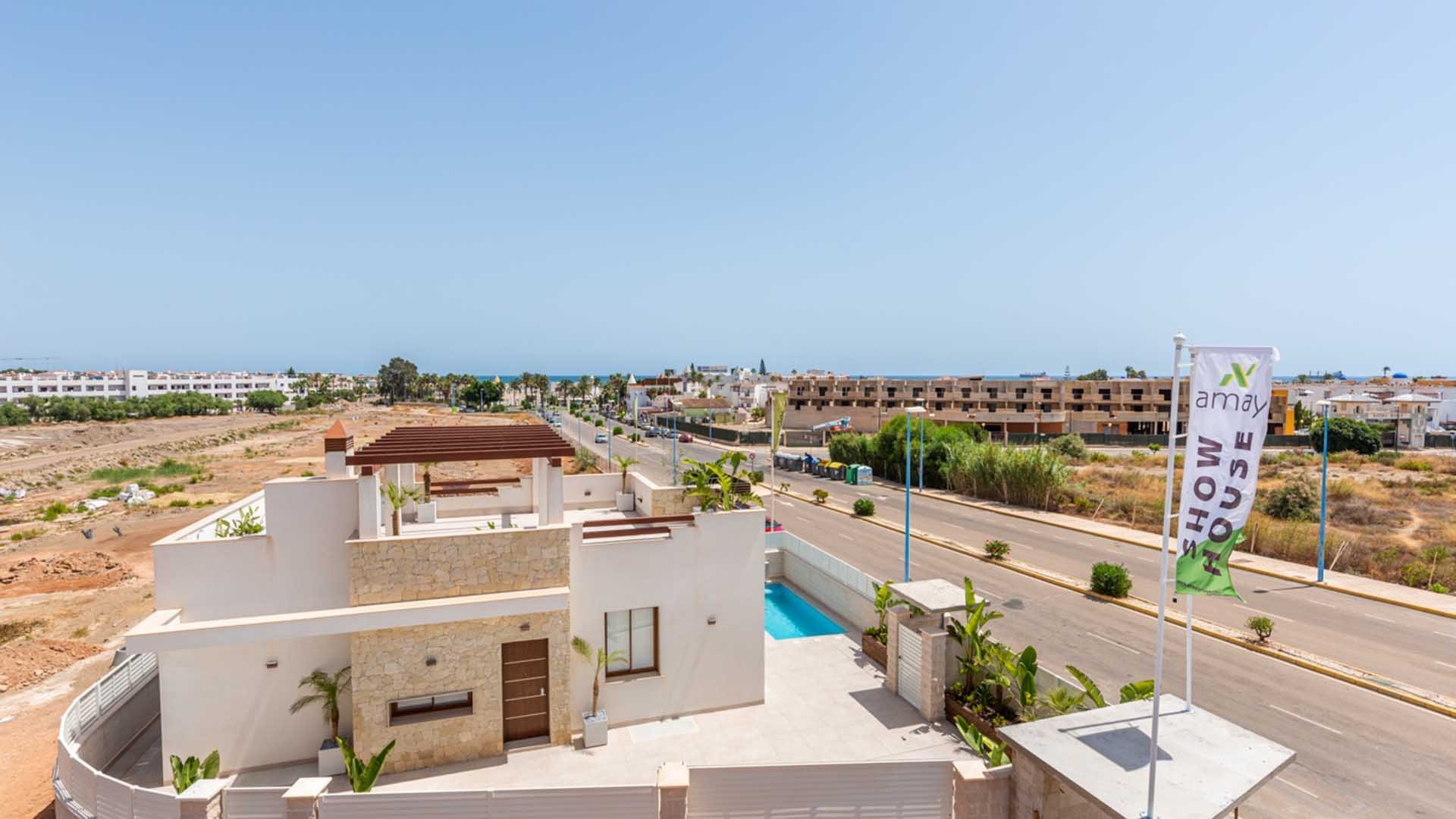 Villa en Monte Carmelo, Vera, Almeria, Espagne 3 chambres, 122 m2 No. 89336