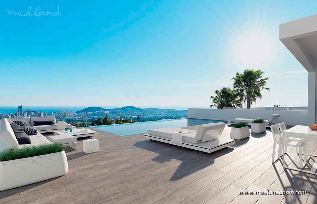 Villa à Finestrat, Alicante, Espagne 3 chambres, 486 m2 No. 34578