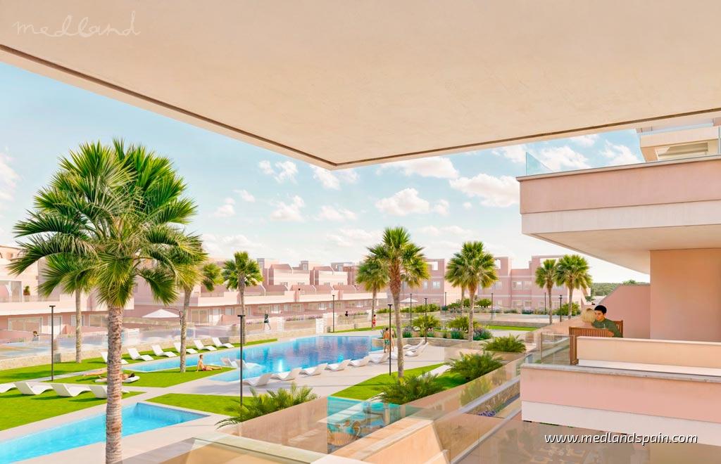 Apartment in Pilar de la Horadada, Alicante, Spain 3 bedrooms, 100 sq.m. No. 108937