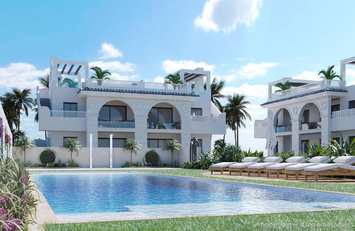 Bungalow w Ciudad Quesada, Alicante, Hiszpania 2 sypialnie, 87 mkw. nr 97291