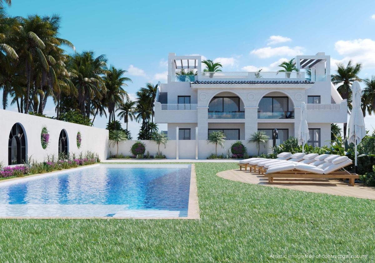 Bungalowi Ciudad Quesada, Alicante, Espanja 2 makuuhuonetta, 89 m2 No. 97292