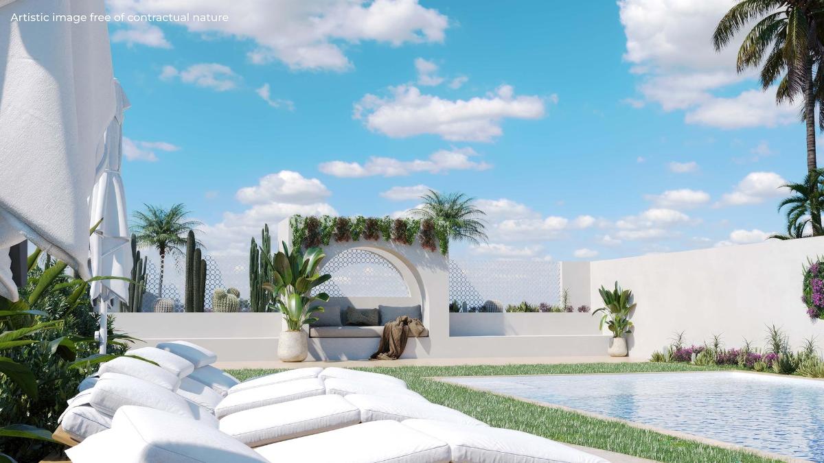 Bungalowi Ciudad Quesada, Alicante, Espanja 2 makuuhuonetta, 89 m2 No. 97292