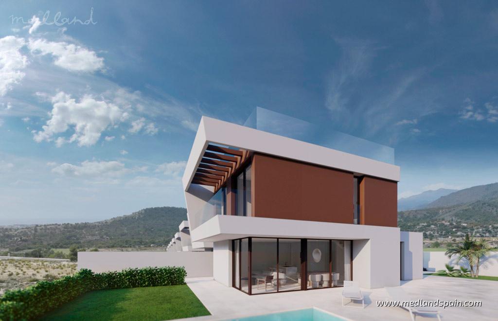 Villa Finestrat, Alicante, Spānijā 3 istabas, 233 m2 Nr. 105220