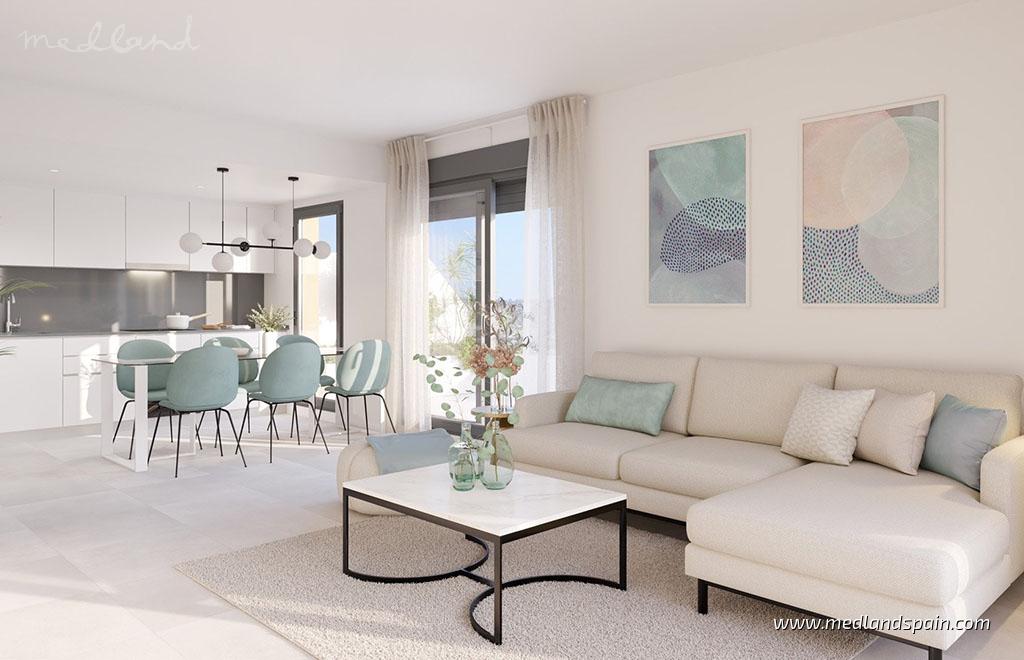 Dzīvoklis Mijas Costa, Malaga, Spānijā 3 istabas, 100 m2 Nr. 105231