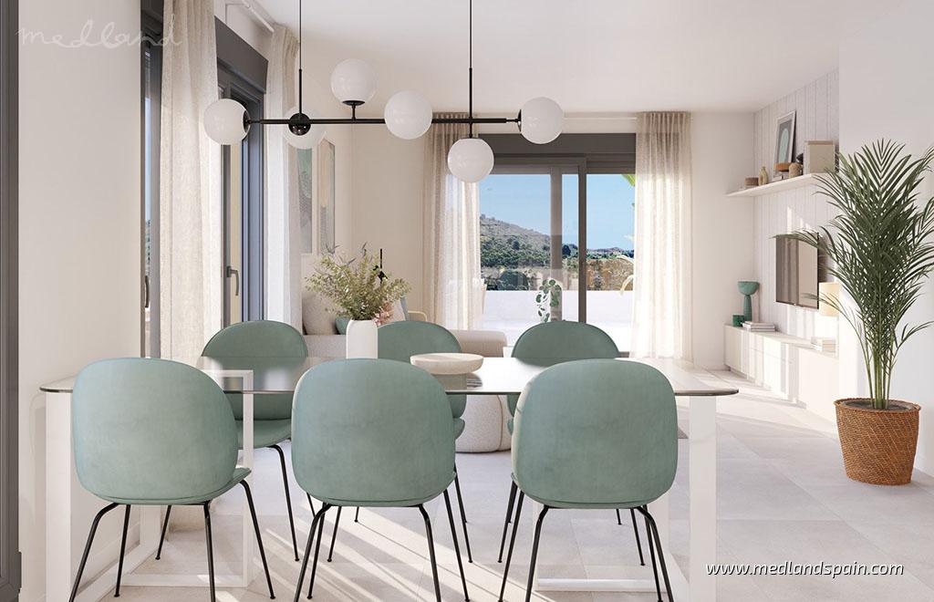 Dzīvoklis Mijas Costa, Malaga, Spānijā 3 istabas, 100 m2 Nr. 105231
