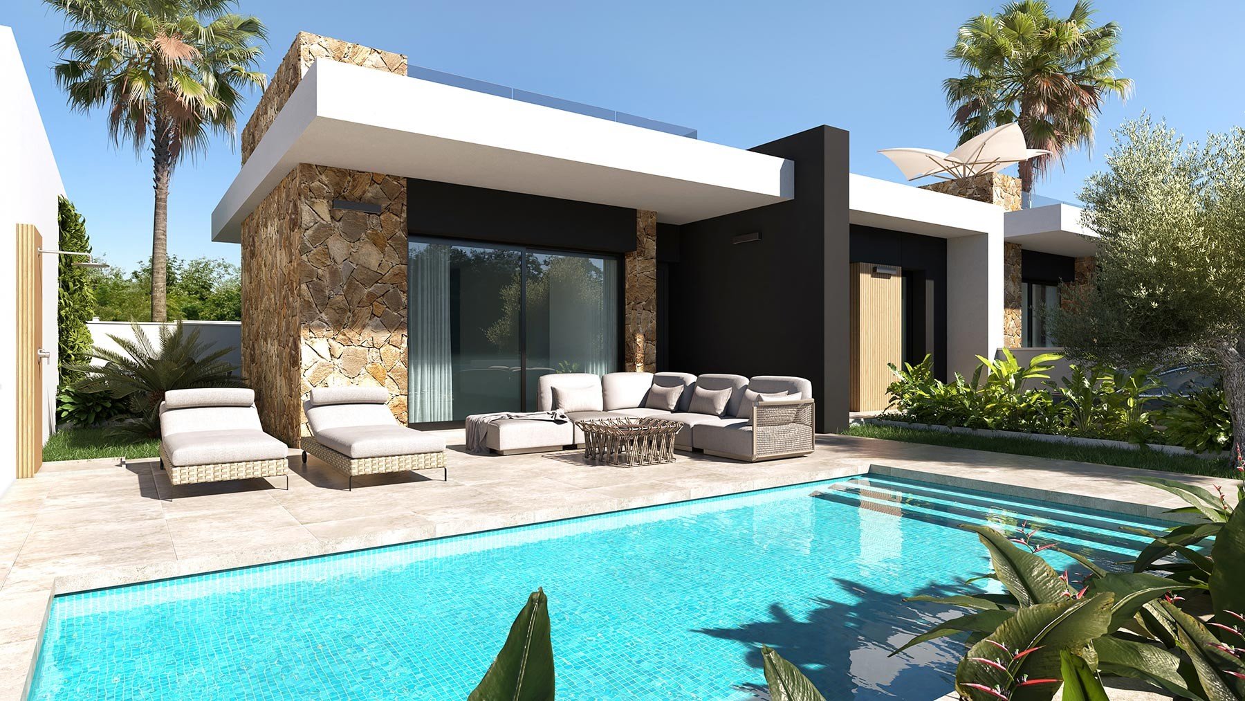 Villa in Ciudad Quesada, Alicante, Spain 3 bedrooms, 107 sq.m. No. 112289
