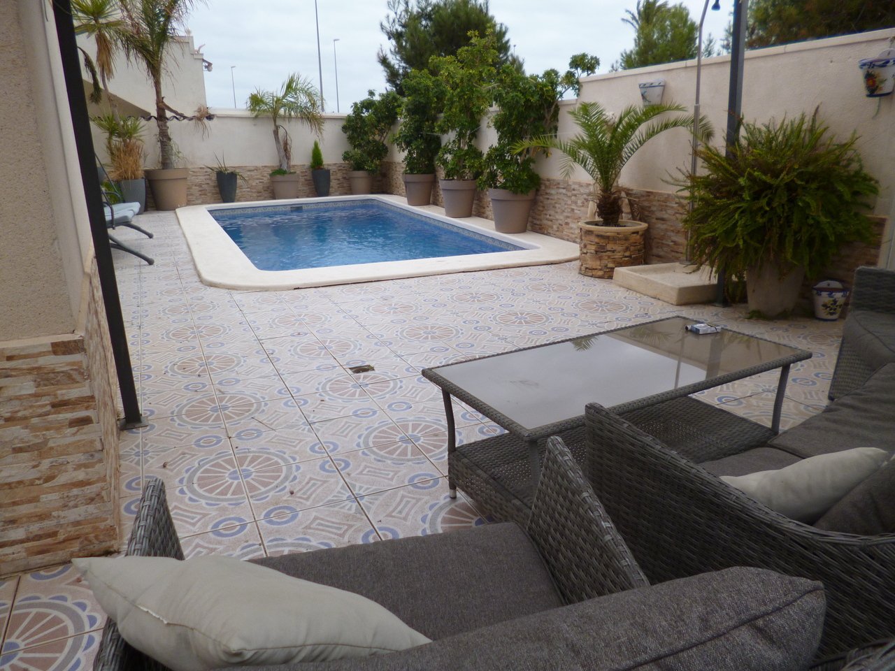 Huvila Playa Flamenca II, Alicante, Espanja 4 makuuhuonetta,  No. 91989