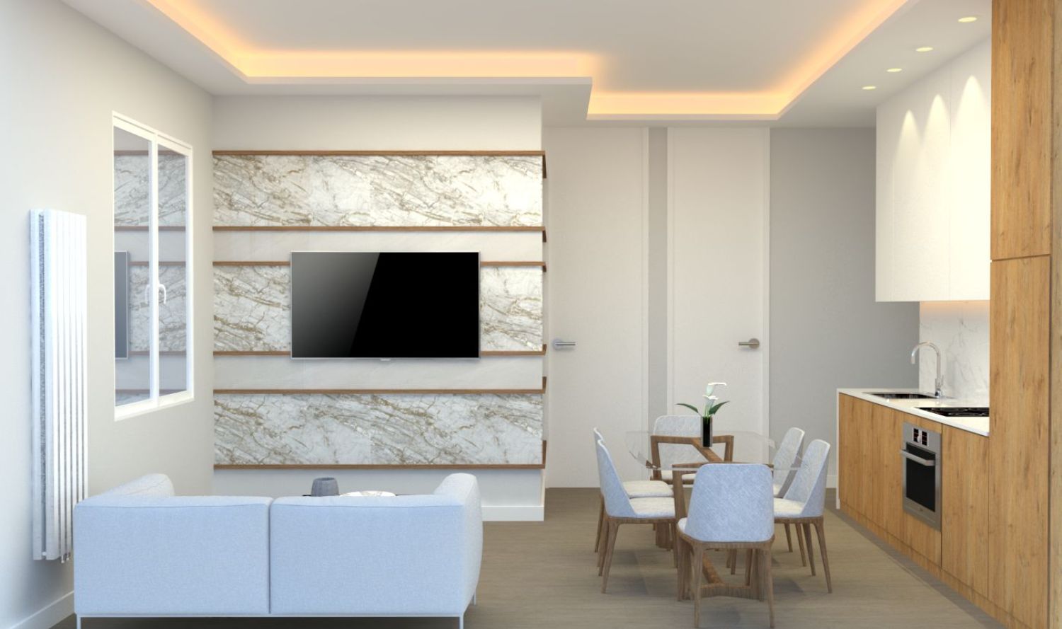 Apartamento en Madrid, España 2 dormitorios, 75 m2 No. 59284