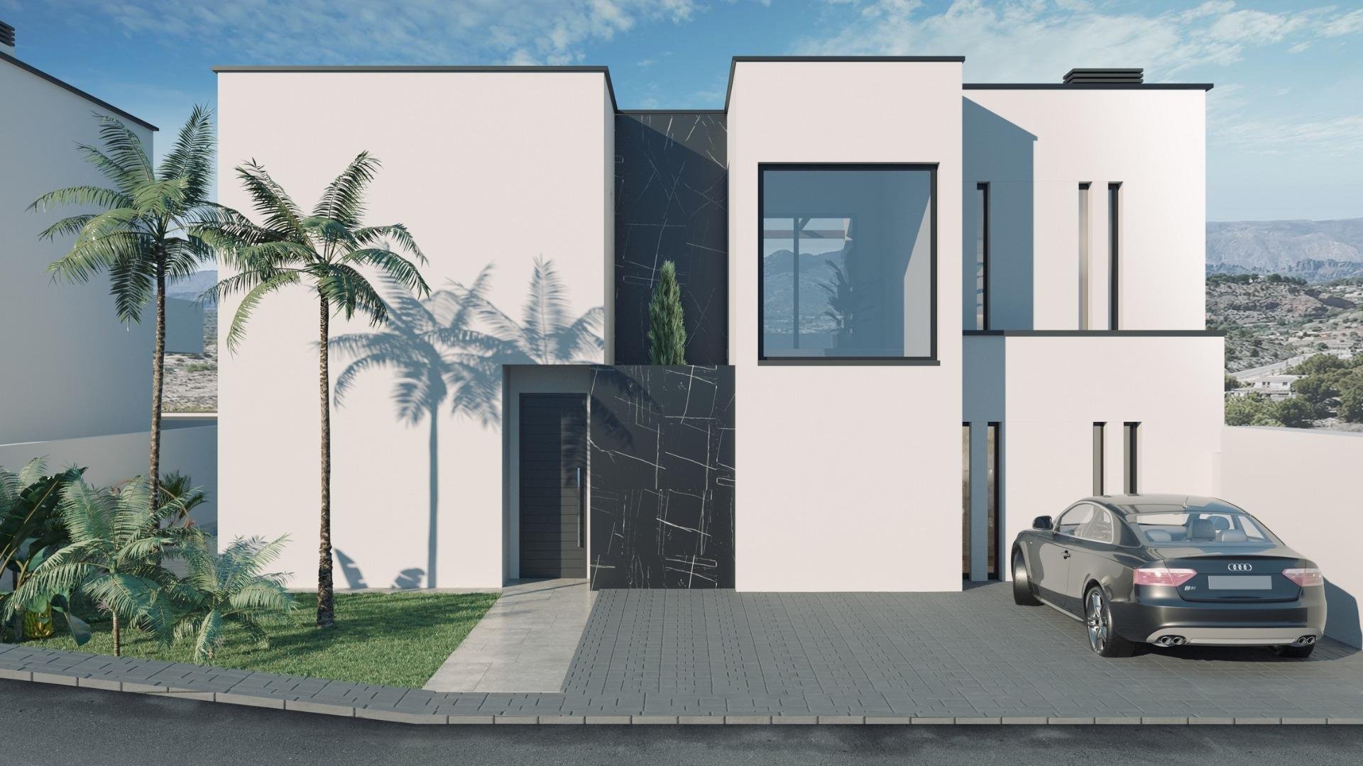 Villa in Finestrat, Alicante, Spain 3 bedrooms, 314 sq.m. No. 112837