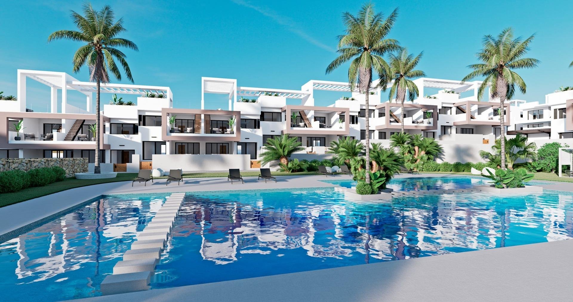 Bungalow in Finestrat, Alicante, Spain 3 bedrooms, 86 sq.m. No. 103561