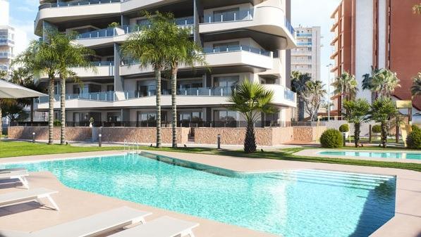 Takvåning i Guardamar del Segura, Alicante, Spanien 2 sovrum, 76 kvm. Nr. 111342