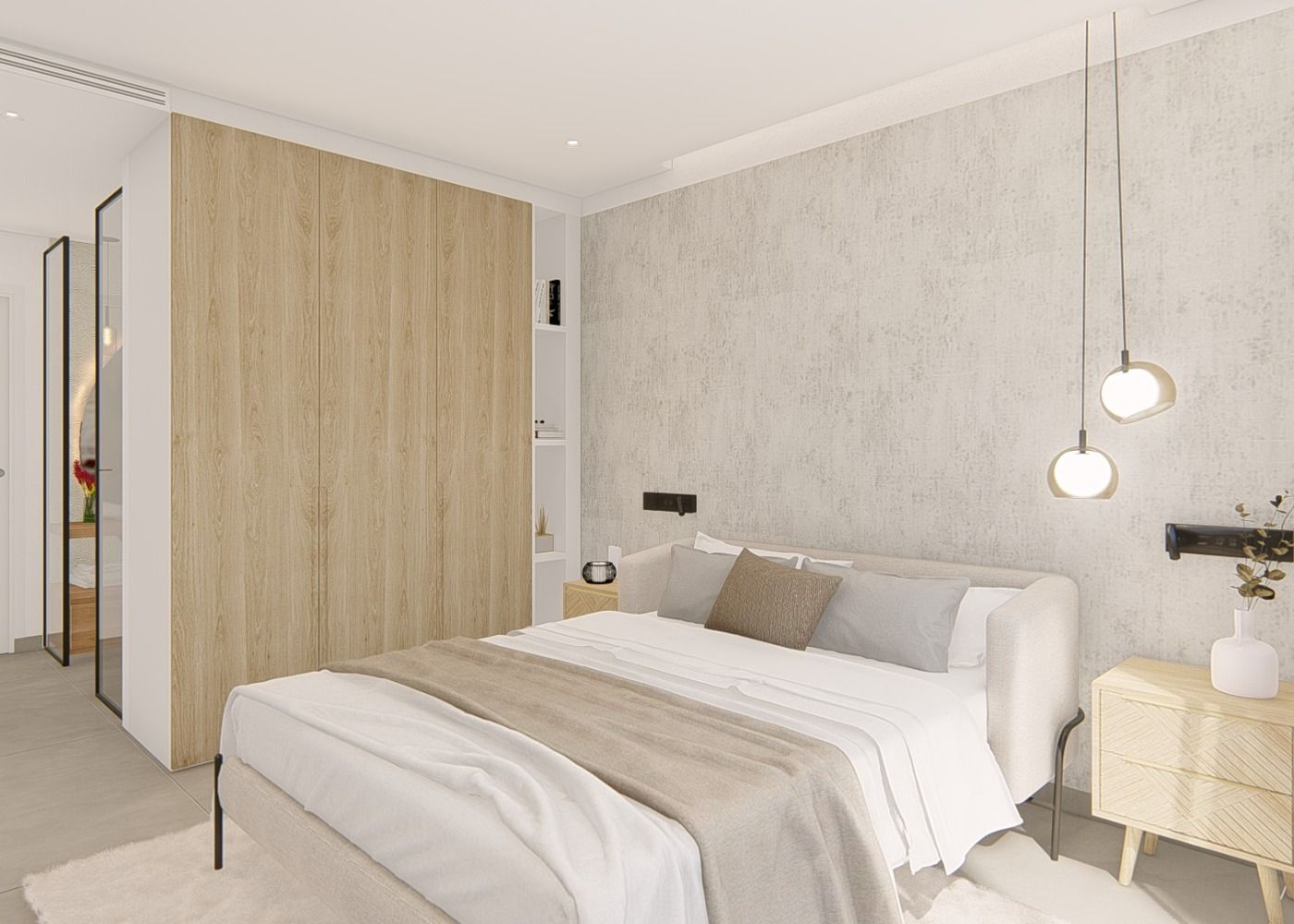 Apartamento en Guardamar del Segura, Alicante, España 2 dormitorios, 78 m2 No. 111348