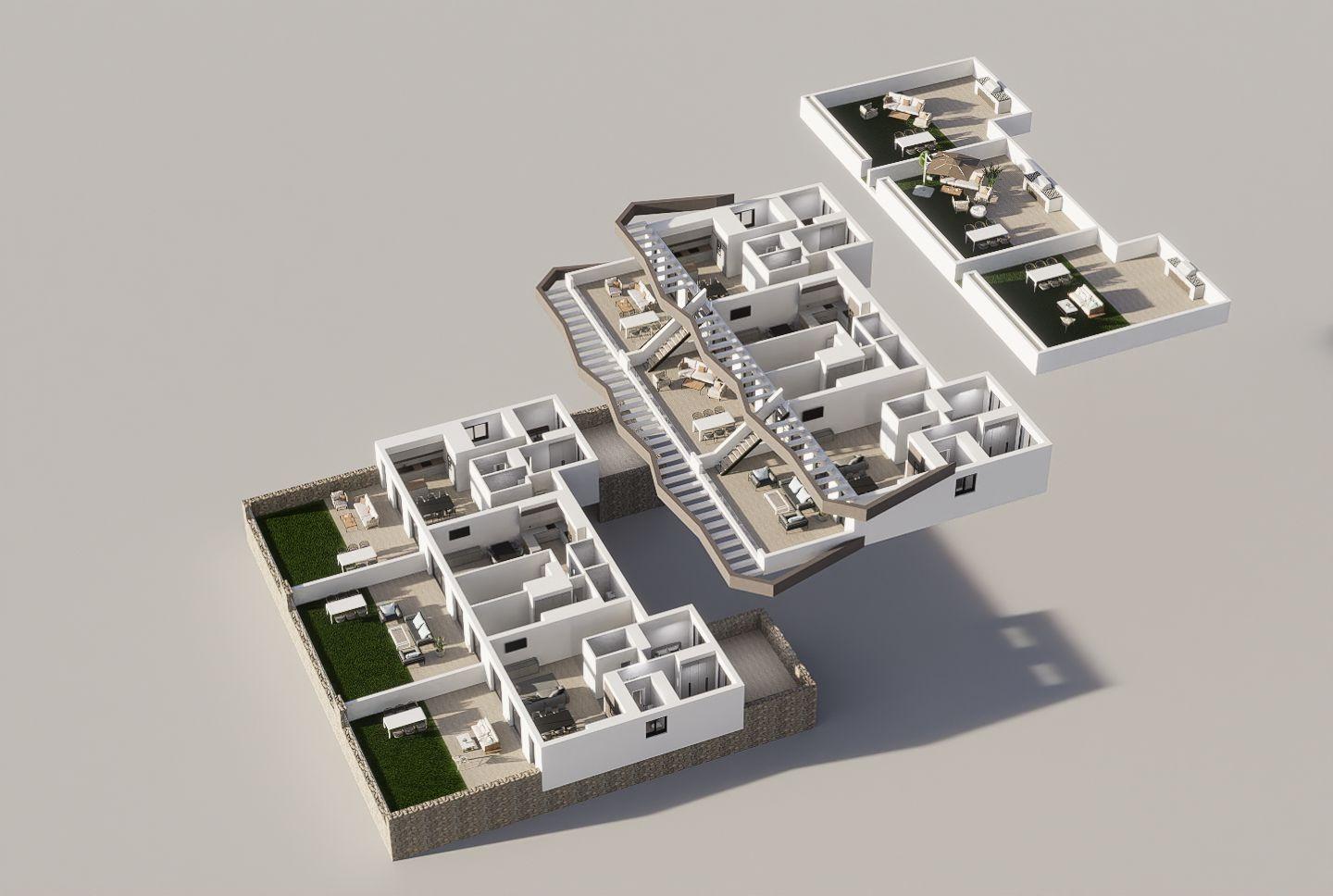Penthouse in Finestrat, Alicante, Spain 3 bedrooms, 221 sq.m. No. 109430