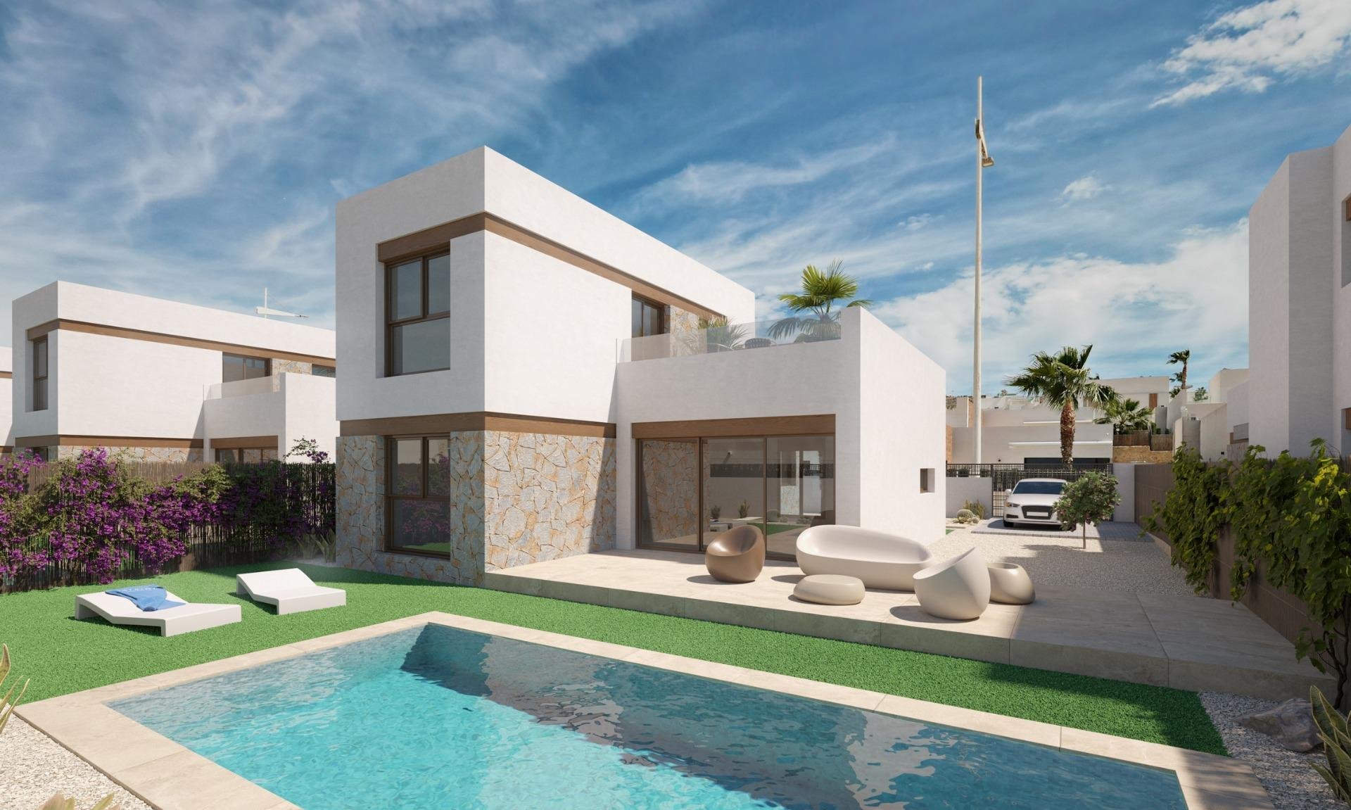 Villa en Algorfa, Alicante, España 3 dormitorios, 131 m2 No. 111322