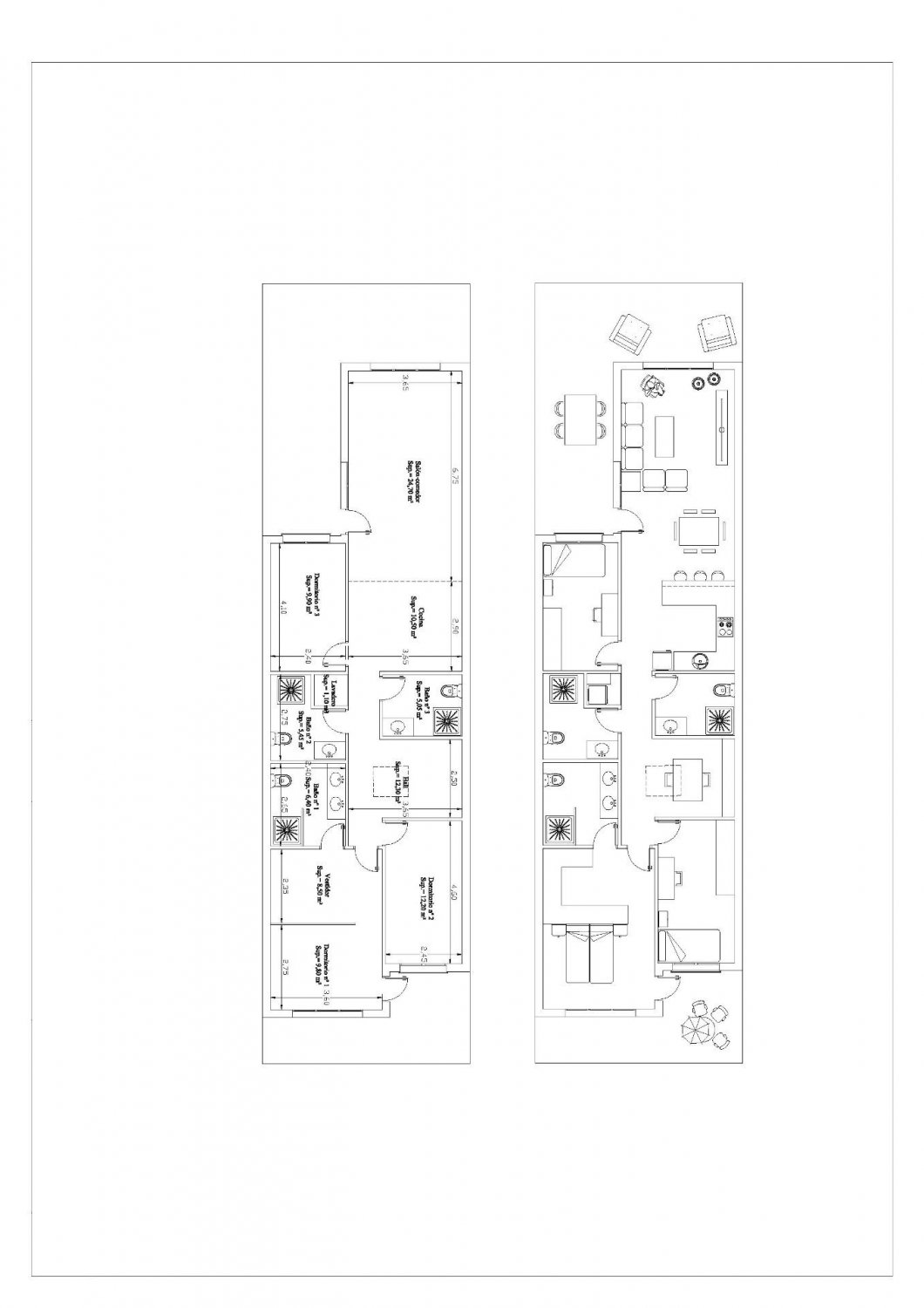 Villa à Alicante, Espagne 3 chambres, 120 m2 No. 111327