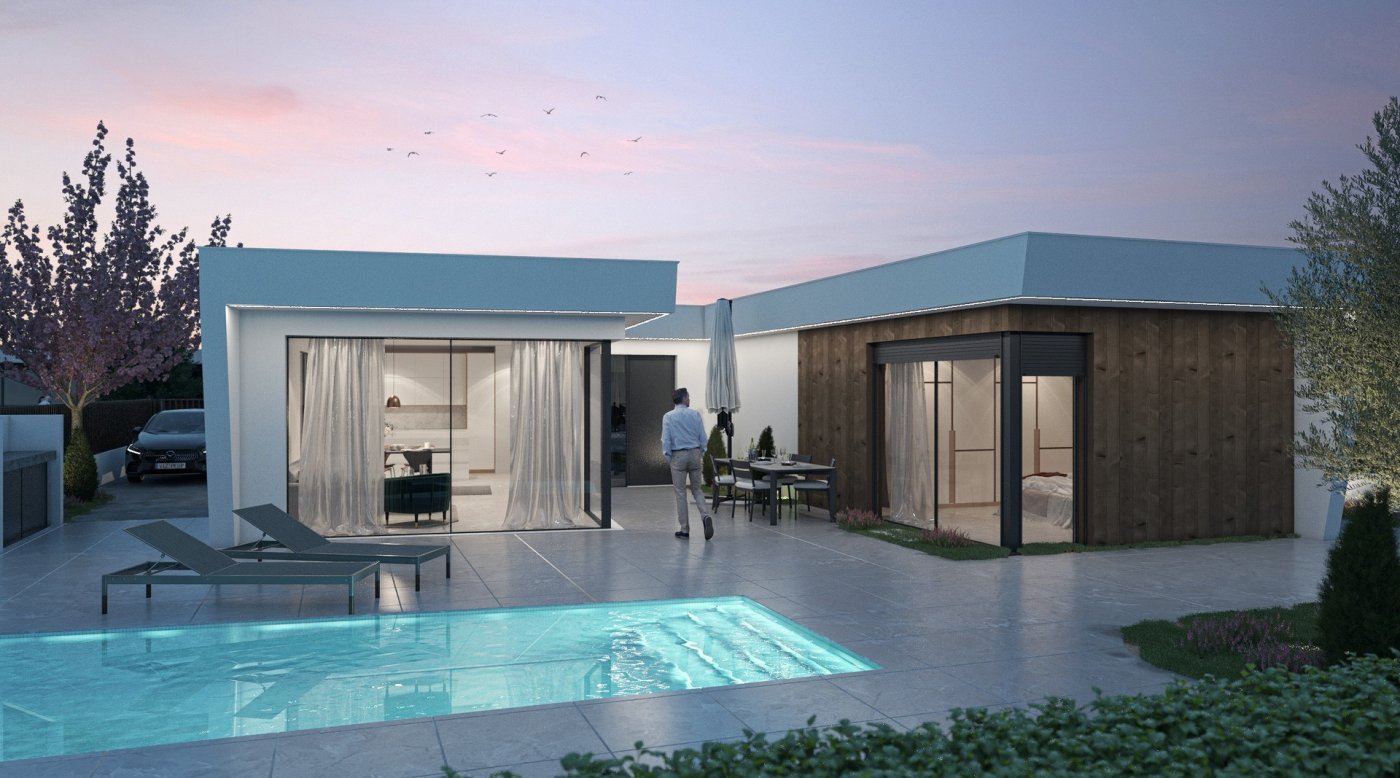 Villa a Banos Y Mendigo, Murcia, Spagna 3 camere da letto, 133 mq. N° 111456