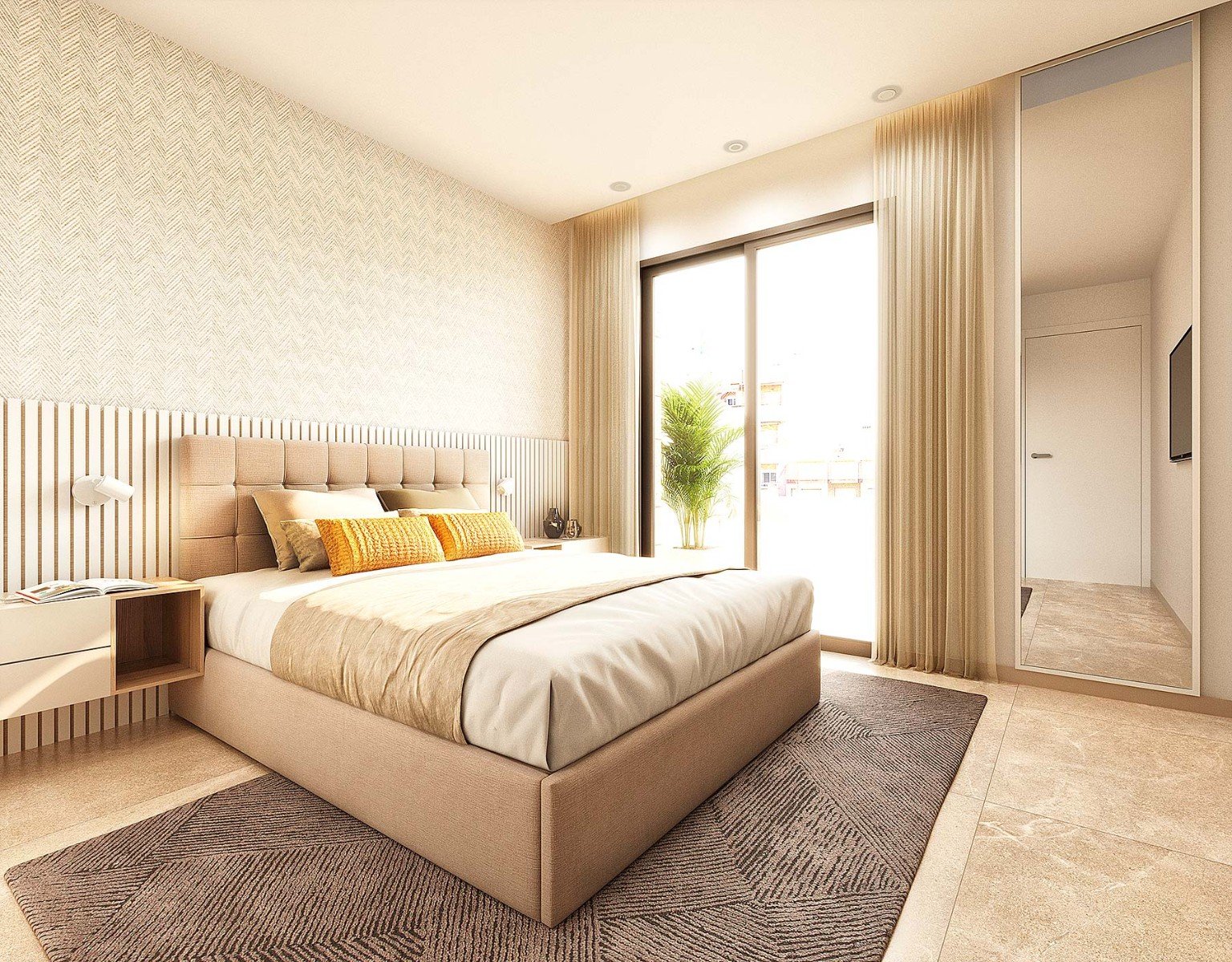Penthäuser in Torrevieja, Alicante, Spanien 2 Schlafzimmer, 87 m2 Nr. 92448