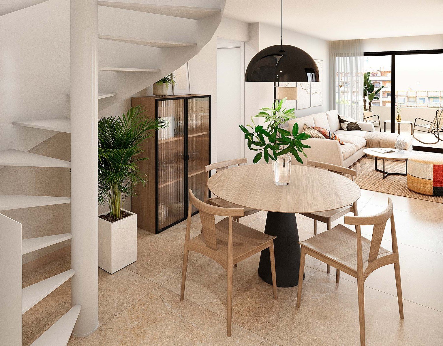 Penthäuser in Torrevieja, Alicante, Spanien 2 Schlafzimmer, 87 m2 Nr. 92448