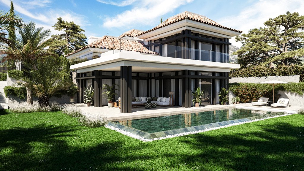 Willa w Marbella, Malaga, Hiszpania 4 sypialnie, 618.38 mkw. nr 106406