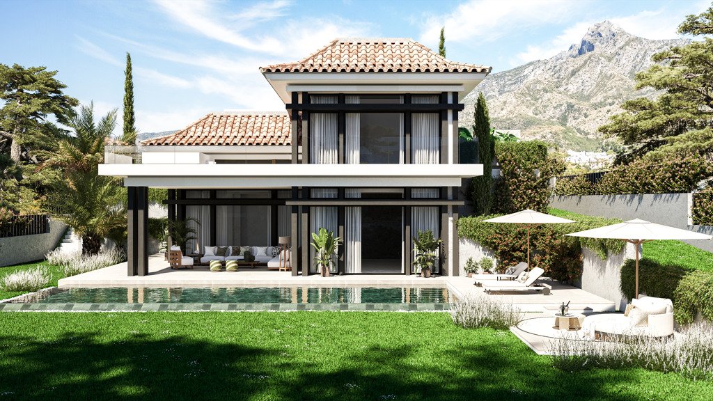 Willa w Marbella, Malaga, Hiszpania 4 sypialnie, 618.38 mkw. nr 106406