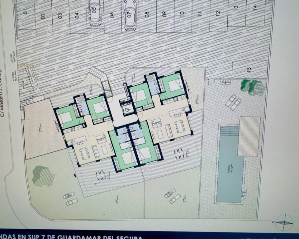 Appartamento a Guardamar del Segura, Alicante, Spagna 3 camere da letto, 94 mq. N° 100771