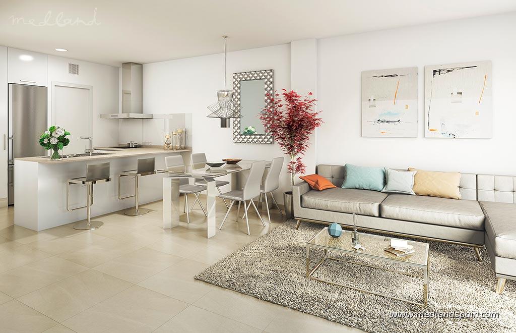 Wohnung in Torrevieja, Alicante, Spanien 2 Schlafzimmer, 79 m2 Nr. 108518