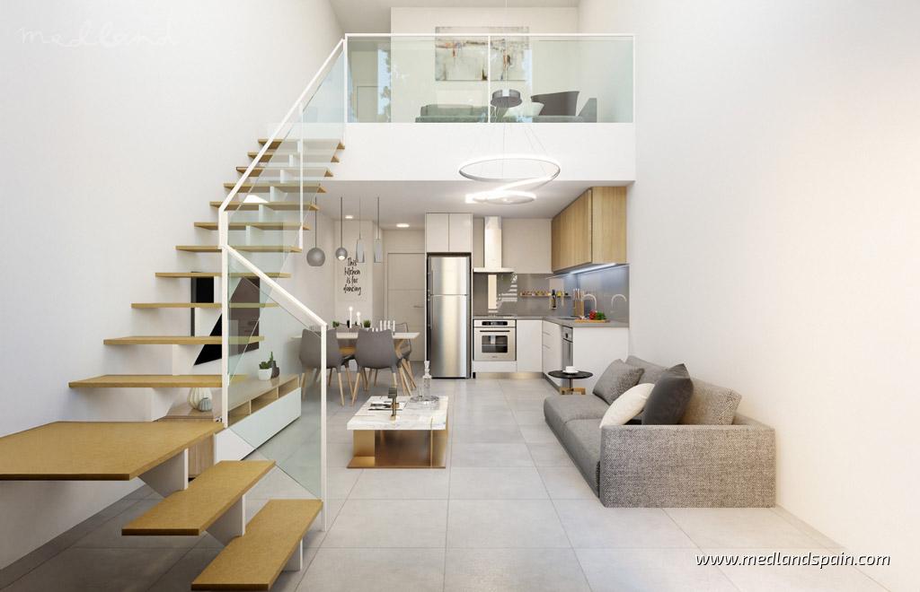 Kaupunkipientalo Villamartin, Alicante, Espanja 2 makuuhuonetta, 93 m2 No. 108515
