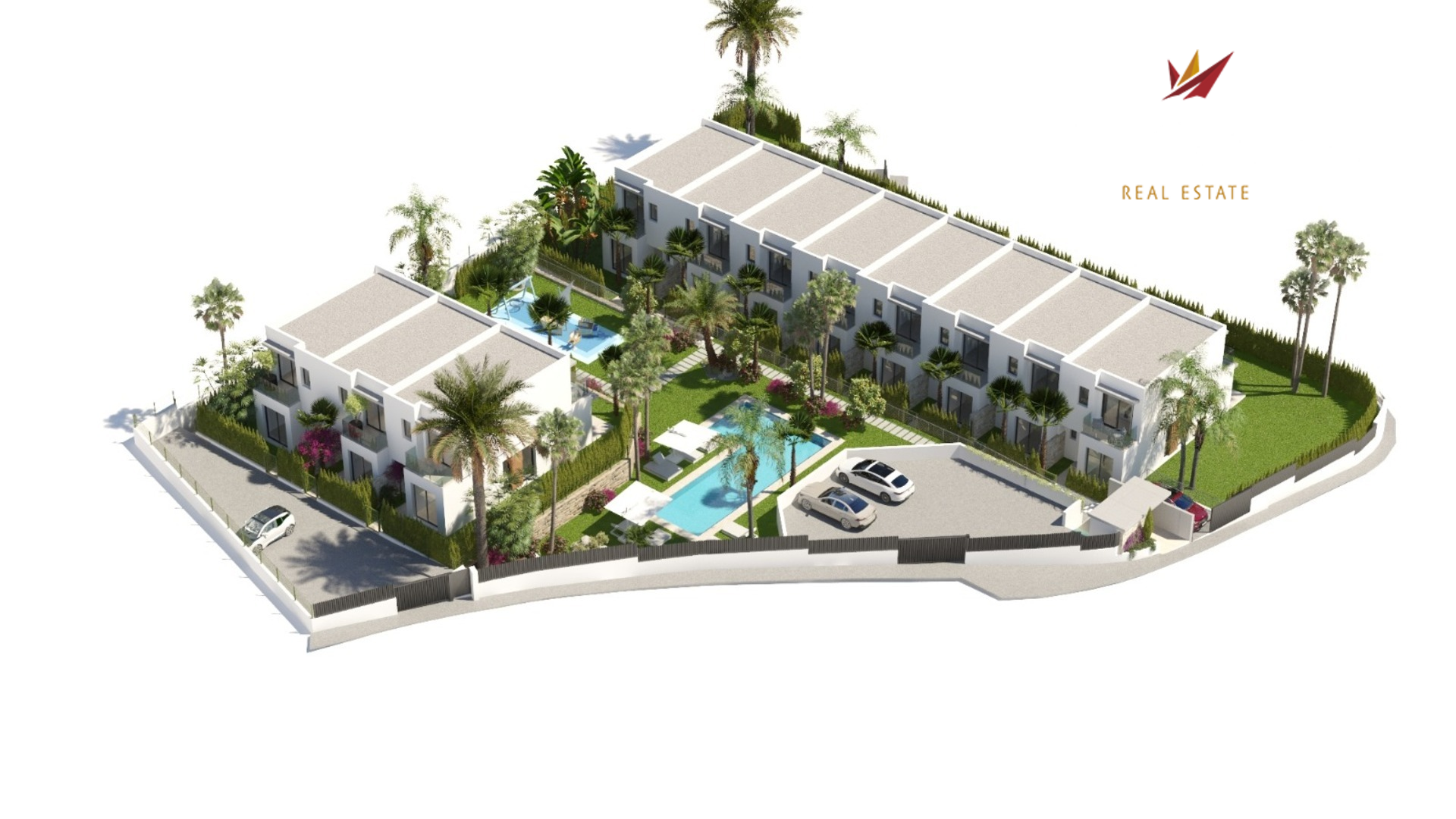 Radhus i Golf Bahia, Alicante, Spanien 3 sovrum, 100 kvm. Nr. 98432