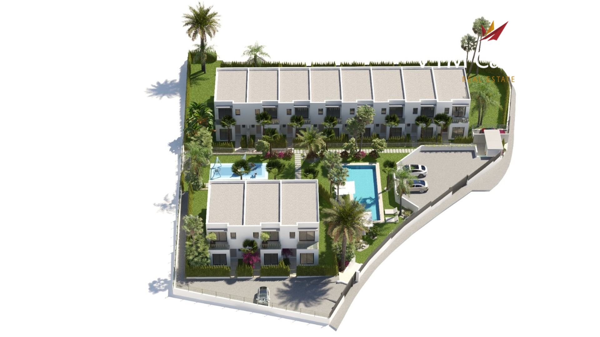 Radhus i Golf Bahia, Alicante, Spanien 3 sovrum, 100 kvm. Nr. 98432