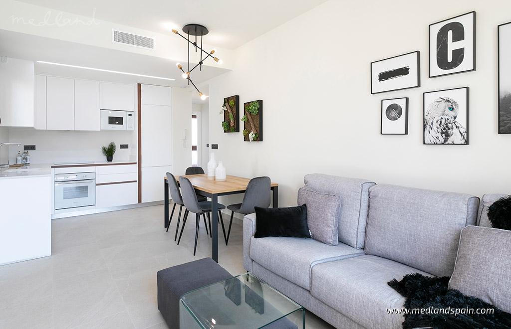 Wohnung in Los Balcones, Alicante, Spanien 3 Schlafzimmer, 70 m2 Nr. 40308