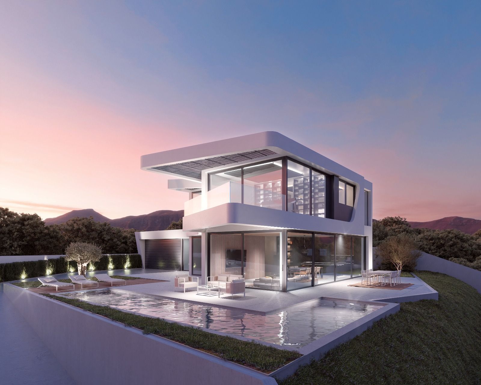 Villa in Altea, Alicante, Spanien 3 Schlafzimmer, 536 m2 Nr. 95545