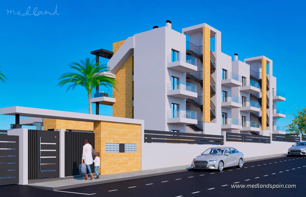 Huoneisto Torrevieja, Alicante, Espanja 2 makuuhuonetta, 77 m2 No. 108847