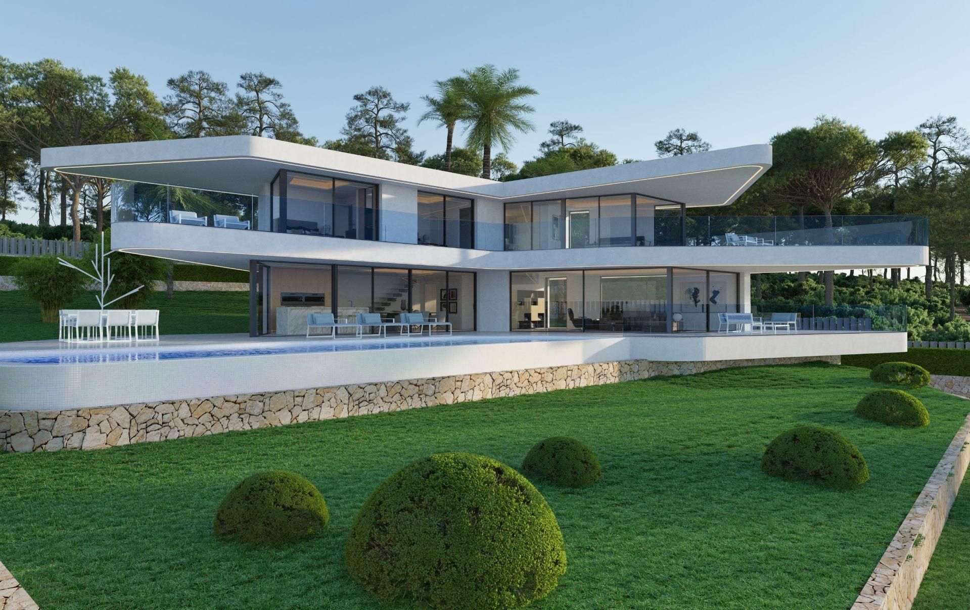 Willa w Javea, Alicante, Hiszpania 4 sypialnie, 342 mkw. nr 95763