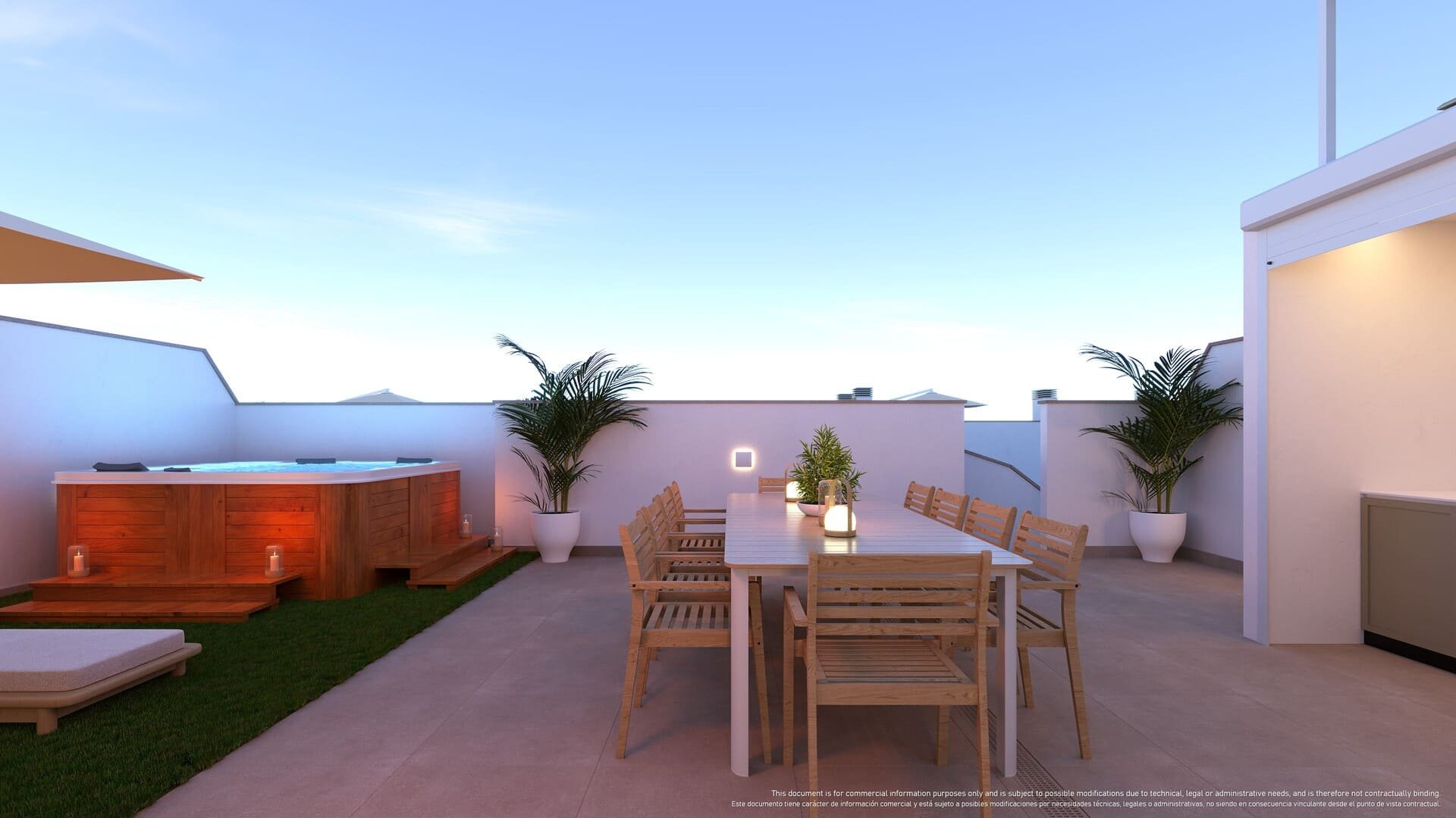 Appartamento a Torre de la Horadada, Alicante, Spagna 2 camere da letto, 68 mq. N° 110275