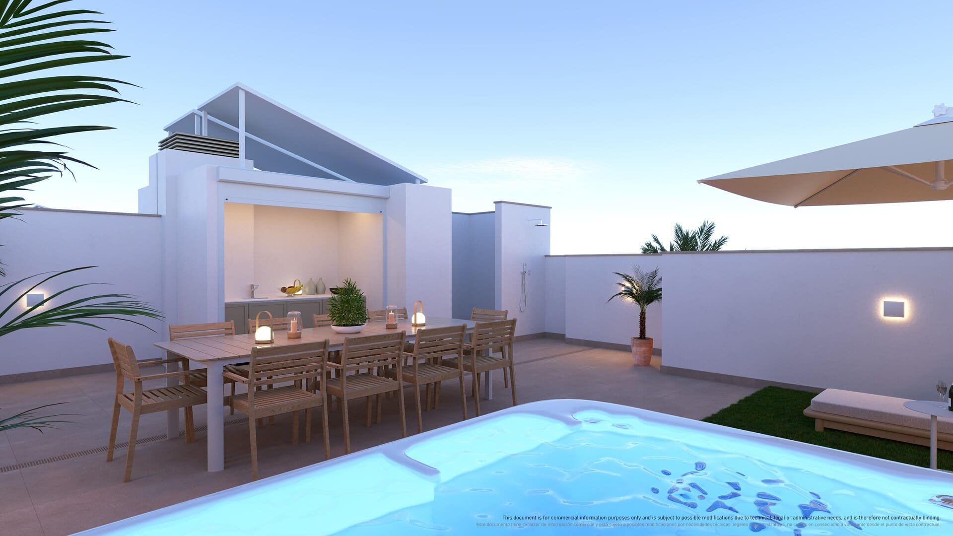 Appartamento a Torre de la Horadada, Alicante, Spagna 2 camere da letto, 68 mq. N° 110275