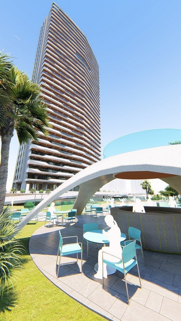 Huoneisto Benidorm, Alicante, Espanja 2 makuuhuonetta, 80 m2 No. 117710