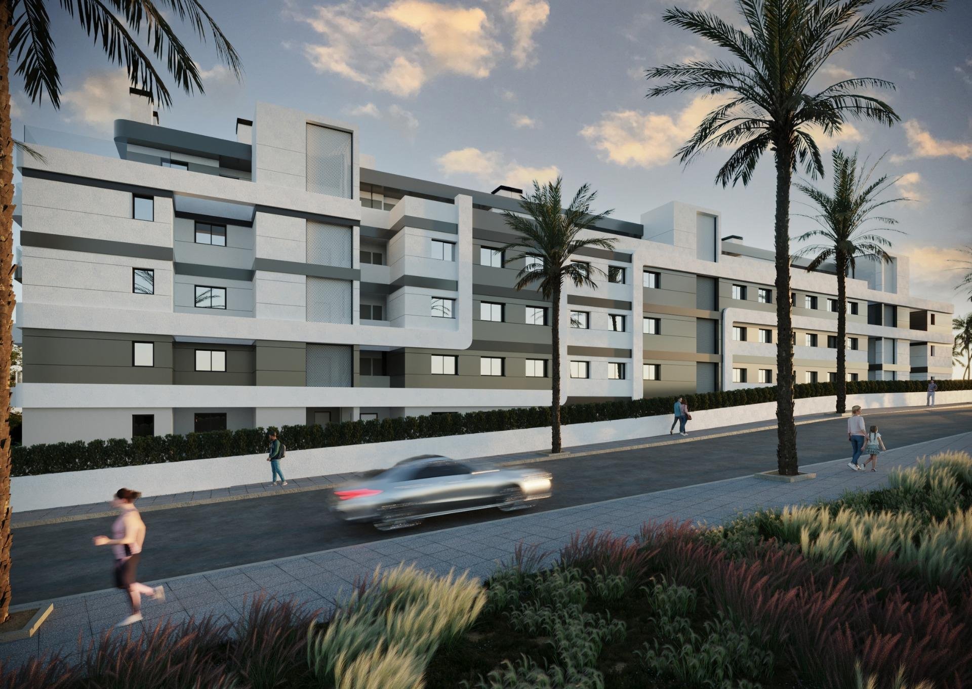 Apartment in Mutxamel, Alicante, Spain 2 bedrooms, 71 sq.m. No. 100925