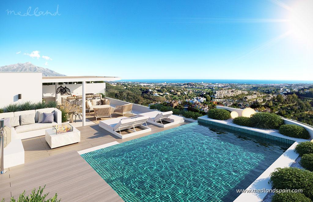 Appartamento a Benahavis, Malaga, Spagna 4 camere da letto, 218.79 mq. N° 105047