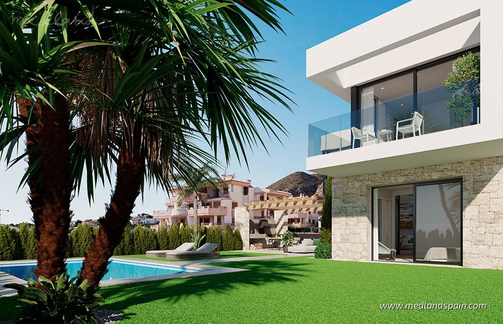 Villa Finestrat, Alicante, Spānijā 3 istabas, 154 m2 Nr. 46861