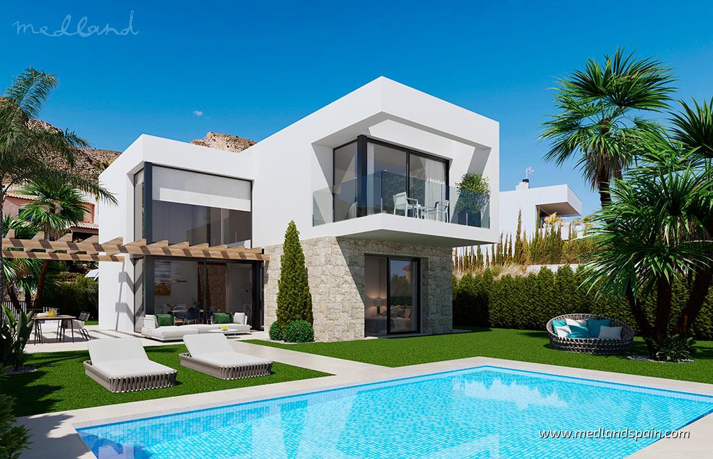 Villa Finestrat, Alicante, Spānijā 3 istabas, 154 m2 Nr. 46861