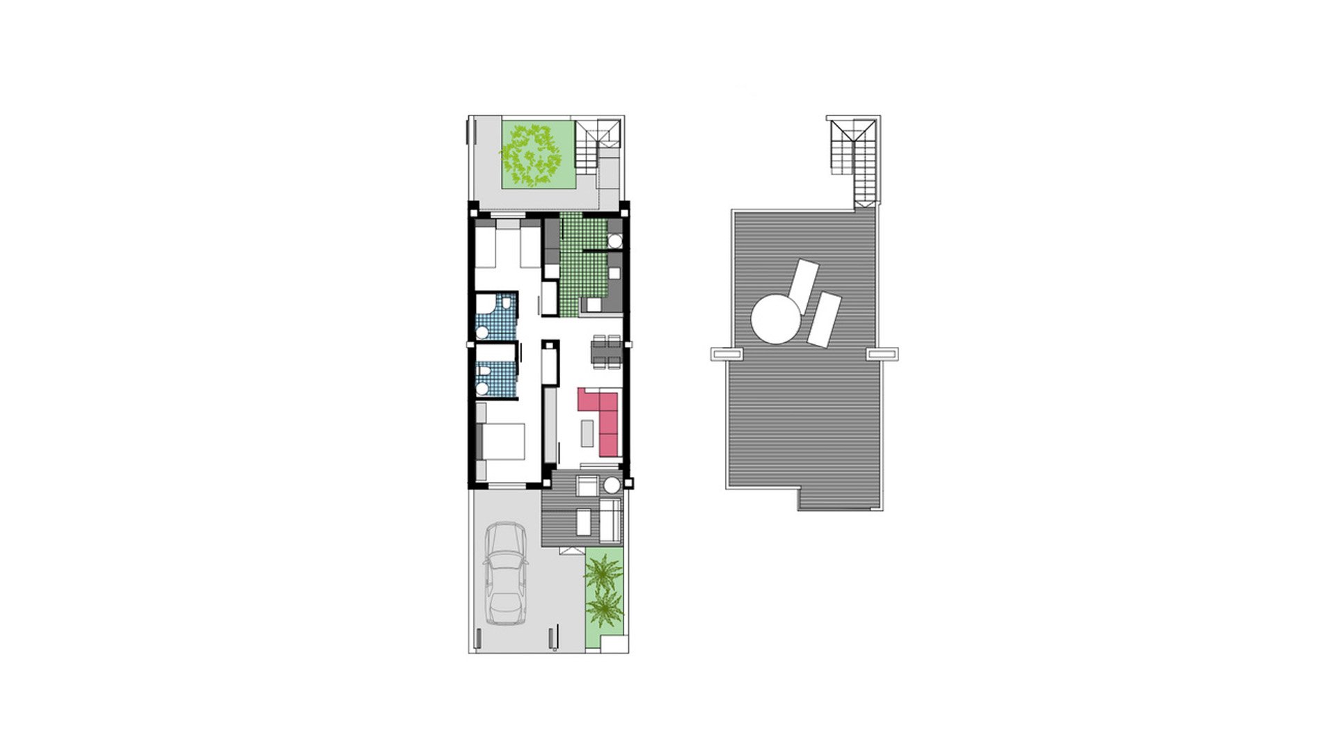 Villa in La Pinada Nature Resort, Alicante, Spagna 2 camere da letto, 70.72 mq. N° 88920