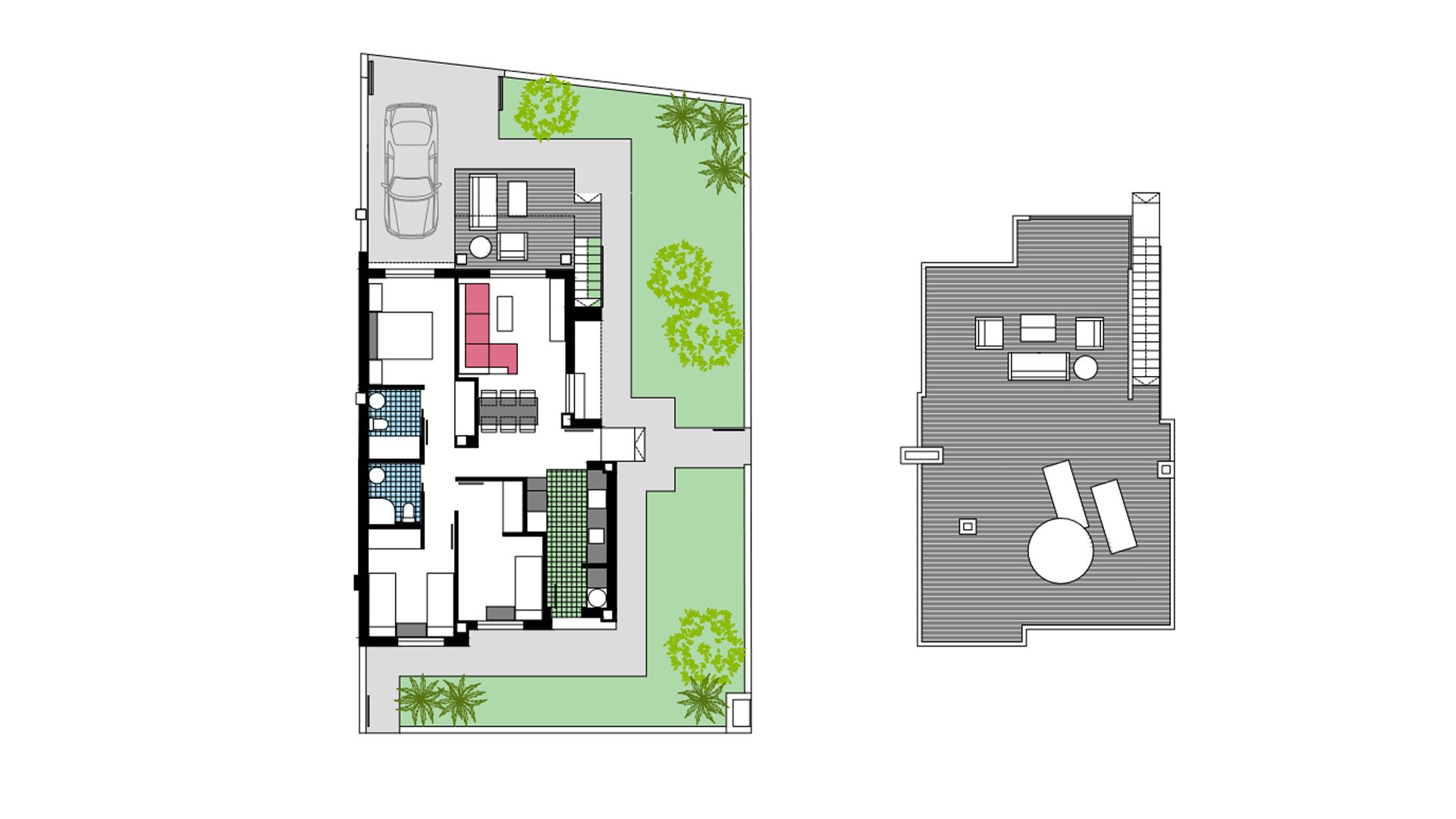 Villa in La Pinada Nature Resort, Alicante, Spanien 3 Schlafzimmer, 85.31 m2 Nr. 88919