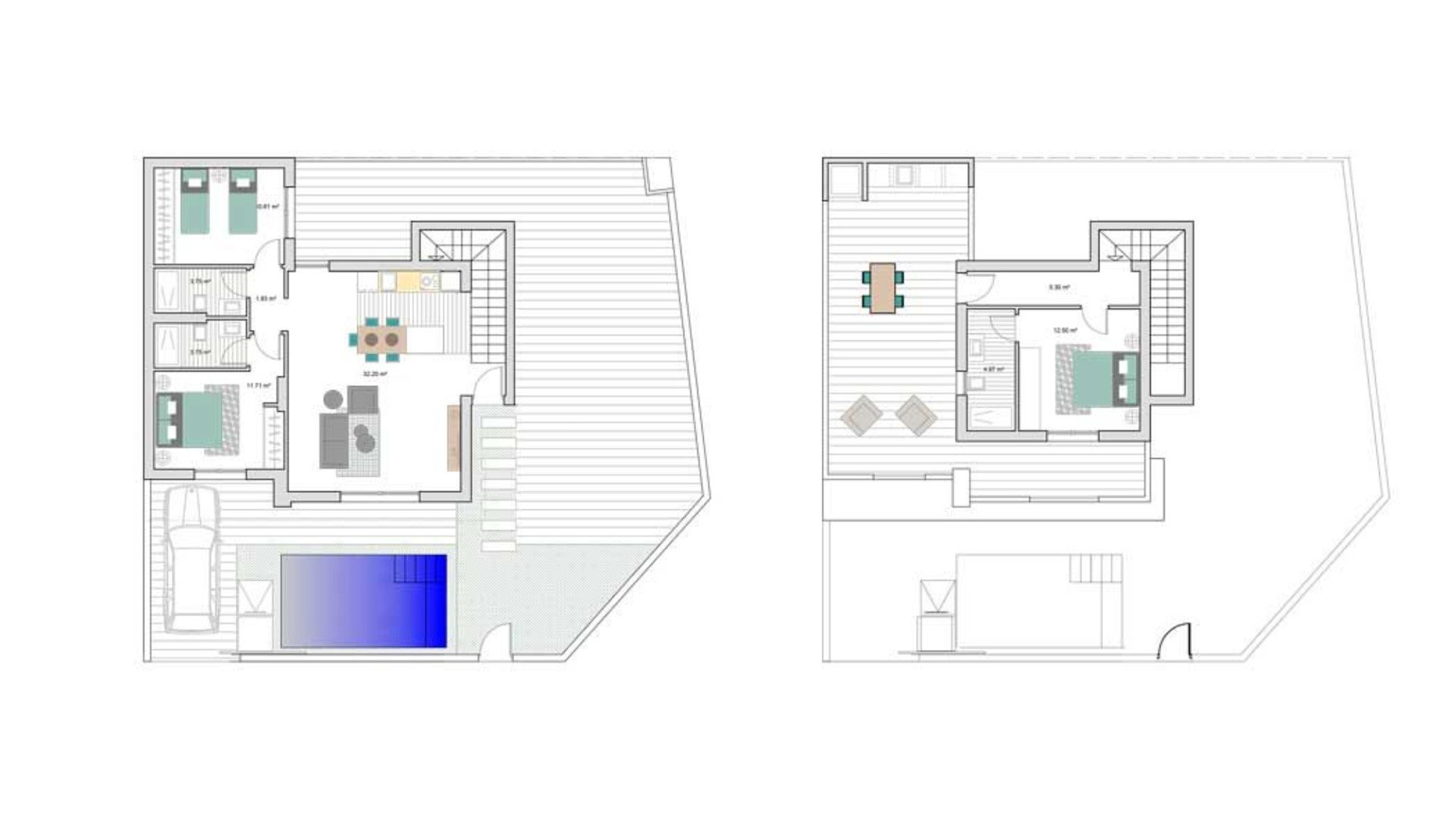 Villa in La Pinada Nature Resort, Murcia, Spagna 3 camere da letto, 122.7 mq. N° 88910