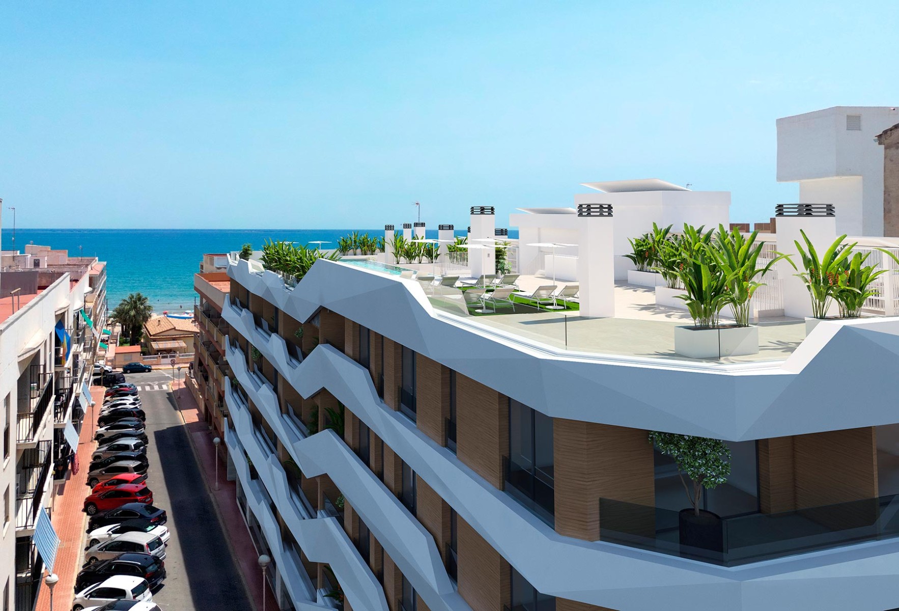 Dzīvoklis Guardamar del Segura, Alicante, Spānijā 2 istabas, 88 m2 Nr. 112125