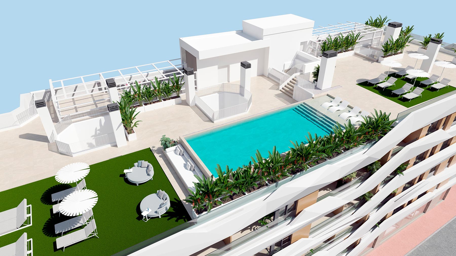Dzīvoklis Guardamar del Segura, Alicante, Spānijā 2 istabas, 88 m2 Nr. 112125