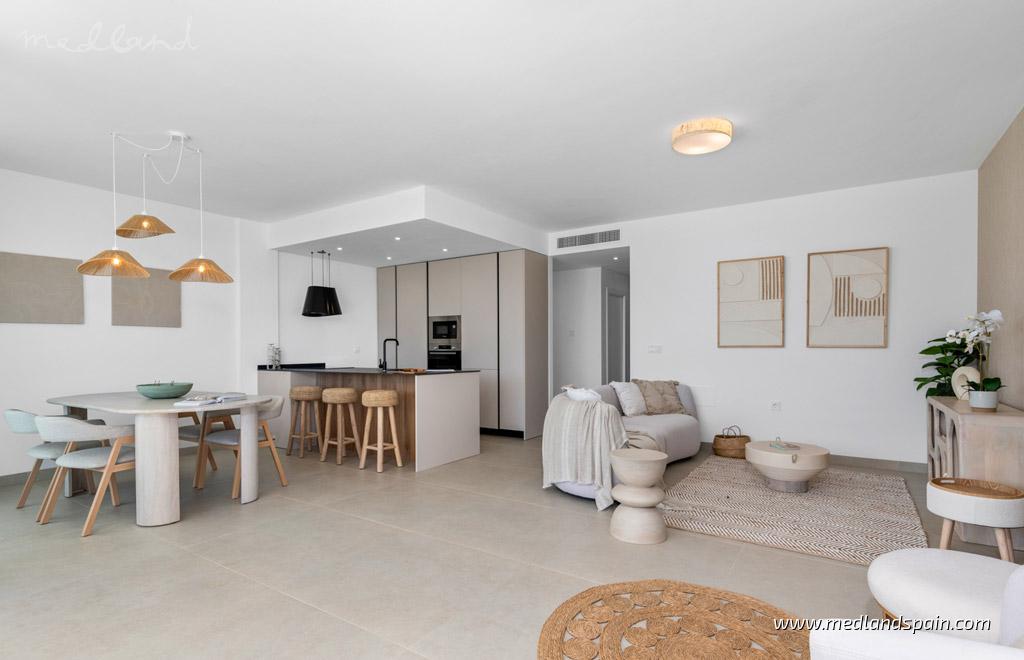 Huoneisto Mar De Cristal, Murcia, Espanja 2 makuuhuonetta, 99 m2 No. 55088