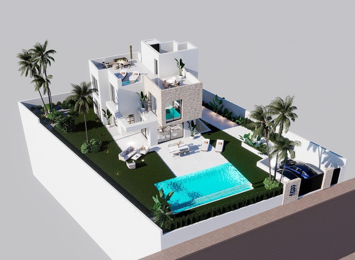 Villa in Finestrat, Alicante, Spanien 3 Schlafzimmer, 155 m2 Nr. 98348